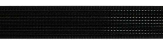Rigeline 12mm schwarz - paillettenshop.de